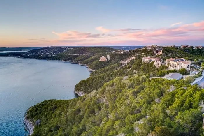 View of the hills in Lake Travis | Spyglass Realty