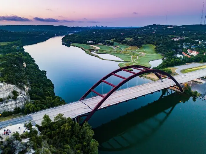 Bridge Extending Over Lake Austin in Texas | Spyglass Realty